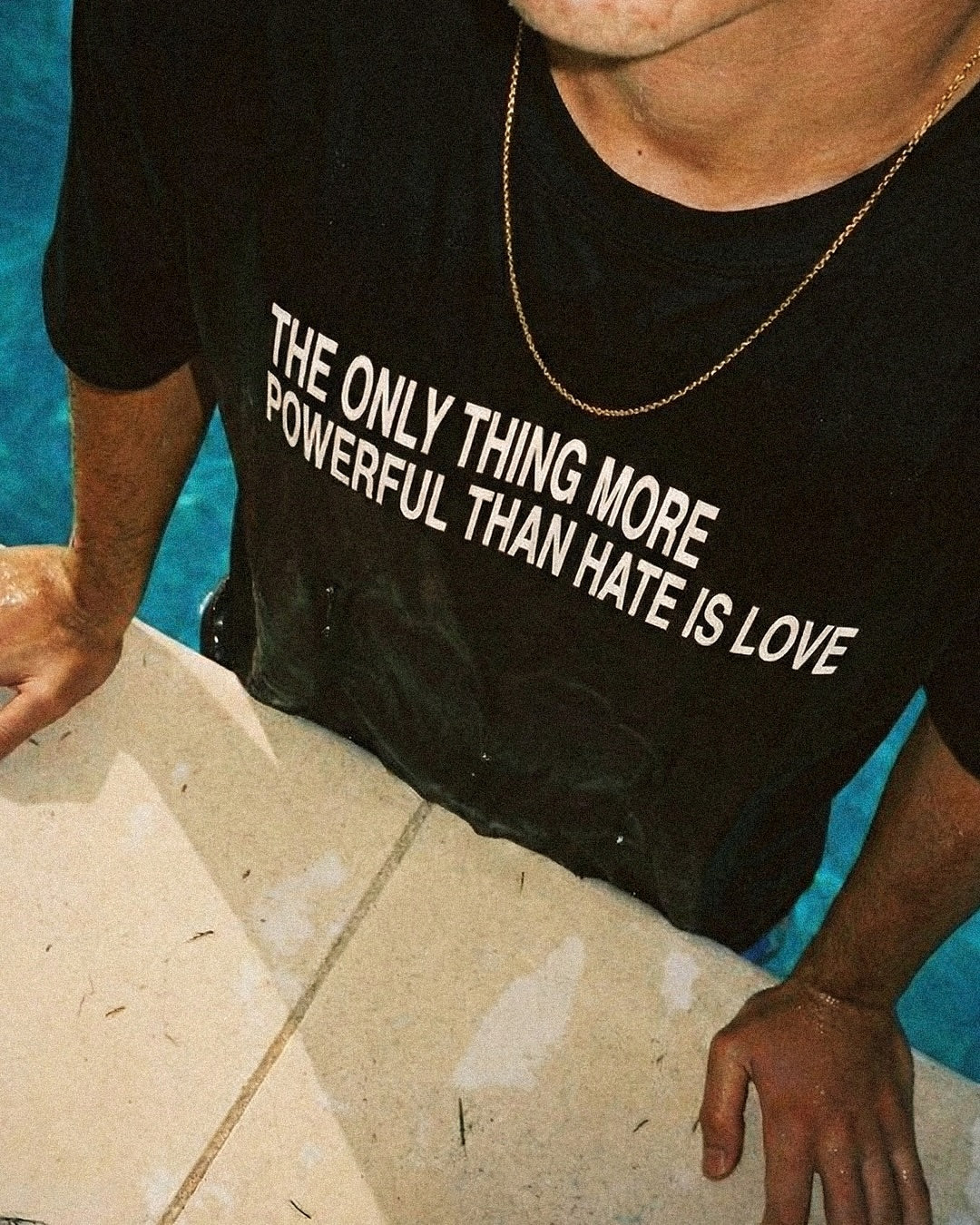 LATINO KINGS "THE ONLY THING MORE POWERFUL THAN HATE IS LOVE" TEE
