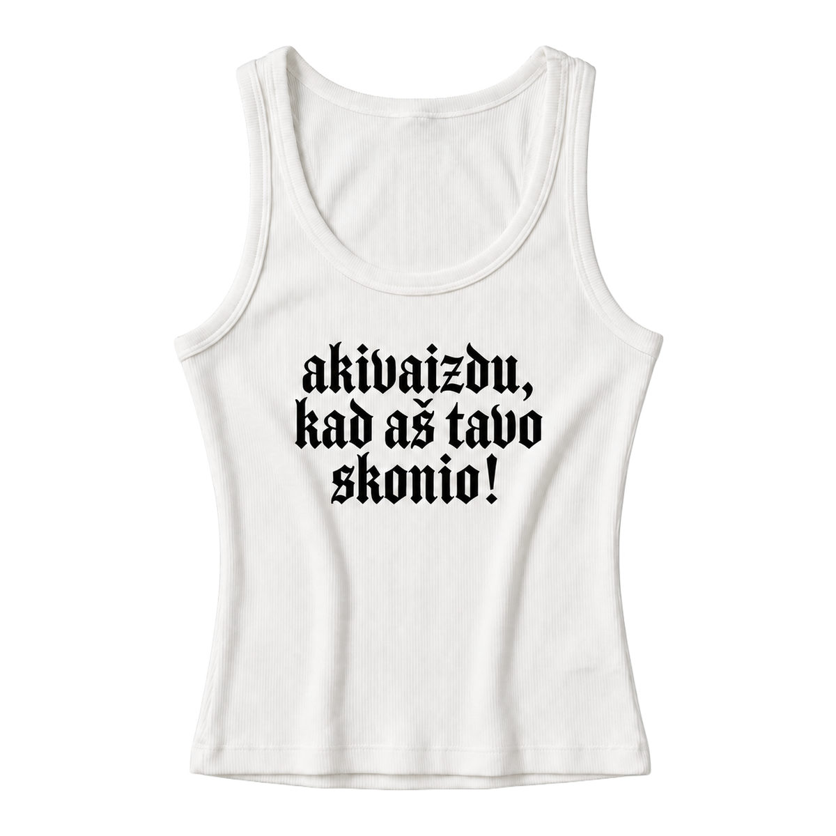 AŠ TAVO SKONIO WOMEN'S TANK TOP
